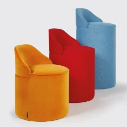 Tato Ottomans & Poufs<Sella Tall Light Blue Pouf