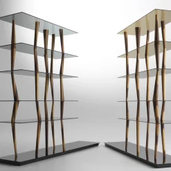 Horm Bookcases<Sendai Glass Bookcase by Toyo Ito
