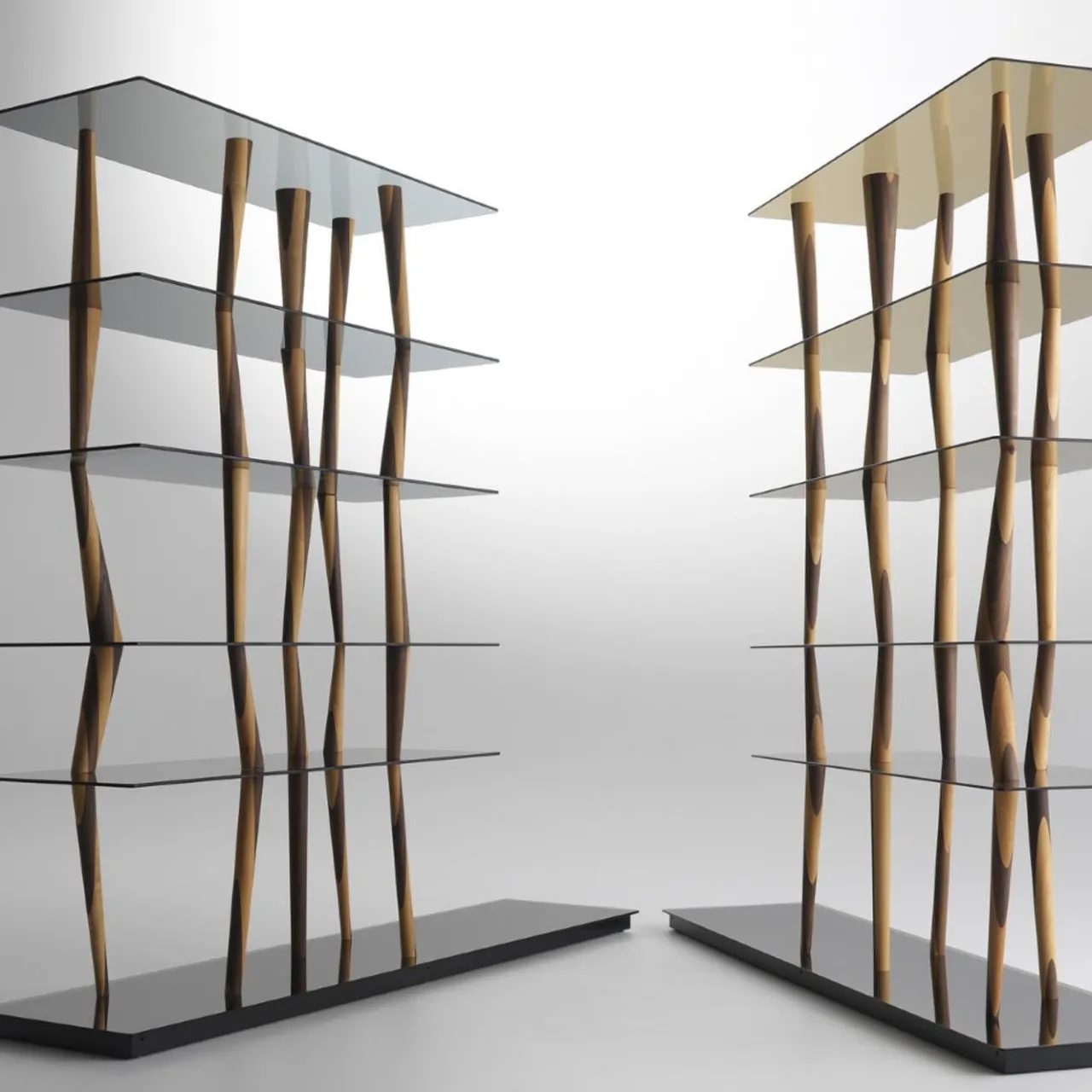 Horm Bookcases<Sendai Glass Bookcase by Toyo Ito