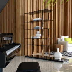 Horm Bookcases<Sendai Glass Bookcase by Toyo Ito