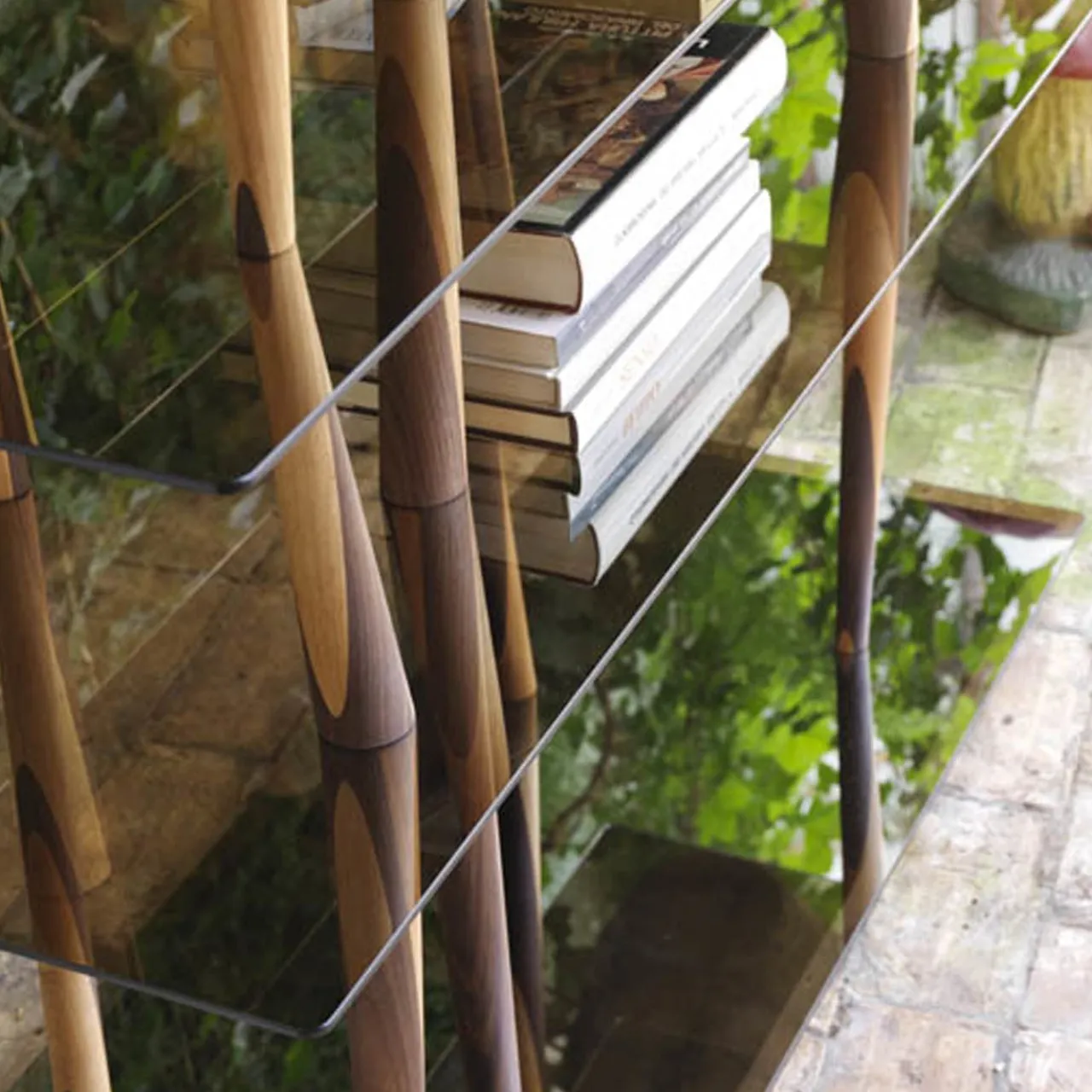 Horm Bookcases<Sendai Glass Bookcase by Toyo Ito