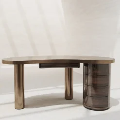 Ultramobili Desk & Writing Tables<Seneca Asymmetrical Desk