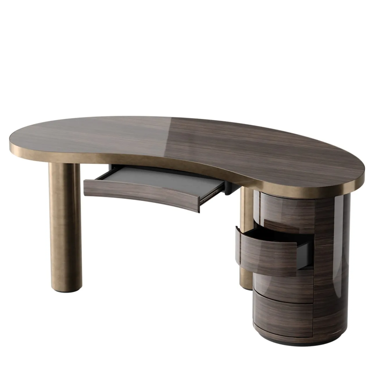Ultramobili Desk & Writing Tables<Seneca Asymmetrical Desk