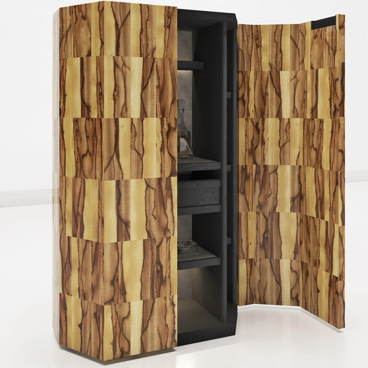 Giopagani Cabinets<Senza Fine Ash Wood Cabinet