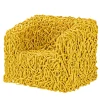 Meritalia Armchairs<Senzafine Yellow Resin Armchair by Gaetano Pesce