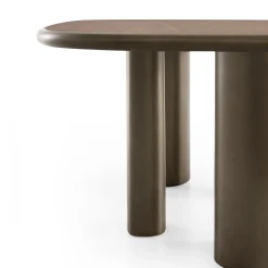 Morica Design Dining Tables<Sequoia Table in Oxidized Bronze and Canaletto Walnut