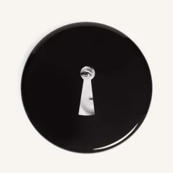Fornasetti Stools<Serratura Black Stool