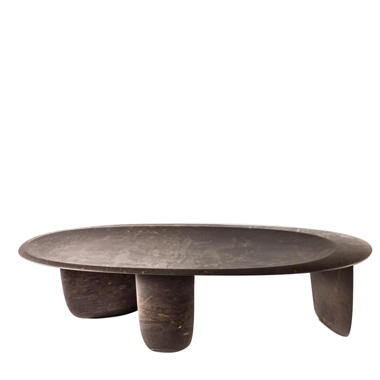 Lithea Coffee Tables<Sesi A Brown Low Coffee Table in Pietra Pece by Martinelli Venezia Studio