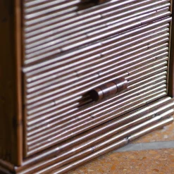 Molto Collectibles Nightstands<Set of 2 2-Drawer Bamboo Nightstands
