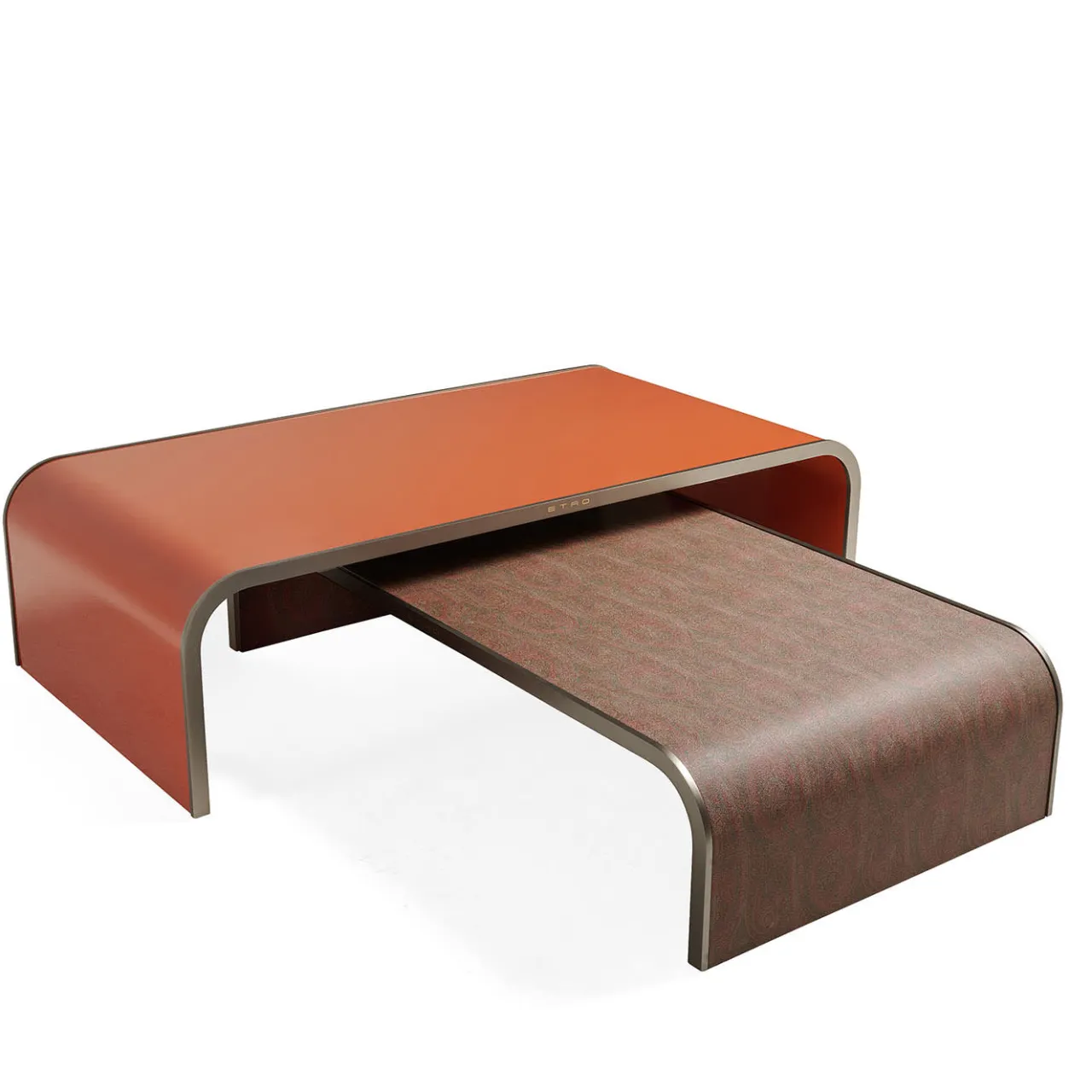ETRO Home Interiors Nesting Tables<Set of 2 Fly Over Coffee Tables