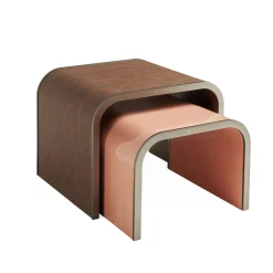 ETRO Home Interiors Nesting Tables<Set of 2 Fly Over Side Tables