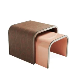 ETRO Home Interiors Nesting Tables<Set of 2 Fly Over Side Tables