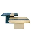 Extroverso Nesting Tables<Set of 2 Green and Sand Nesting Tables