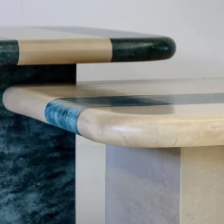 Extroverso Nesting Tables<Set of 2 Green and Sand Nesting Tables