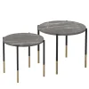 Hebanon Fratelli Basile - 1830 Nesting Tables<Set of 2 Innesti Nesting Tables