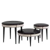 Volpi Nesting Tables<Set of 3 Nasting Tables in Ebony