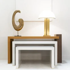 CG Capelletti Nesting Tables<SET OF 3 NESTING STYLE SIDE TABLES