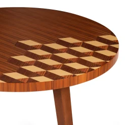 Hebanon Fratelli Basile - 1830 Nesting Tables<Set of 2 Paradosso Tea Table and Coffee Table