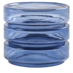 Billiani 1911 Coffee Tables<Set of 3 Stack 880 Blue Modular Glass Coffee Table By Niccolò Devetag