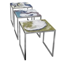 Carla Milesi di Gresy Nesting Tables<Set of Three Coffee Tables