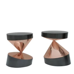 Paolo Giordano Nesting Tables<Set of Two The Whirling Twins Coffee Tables