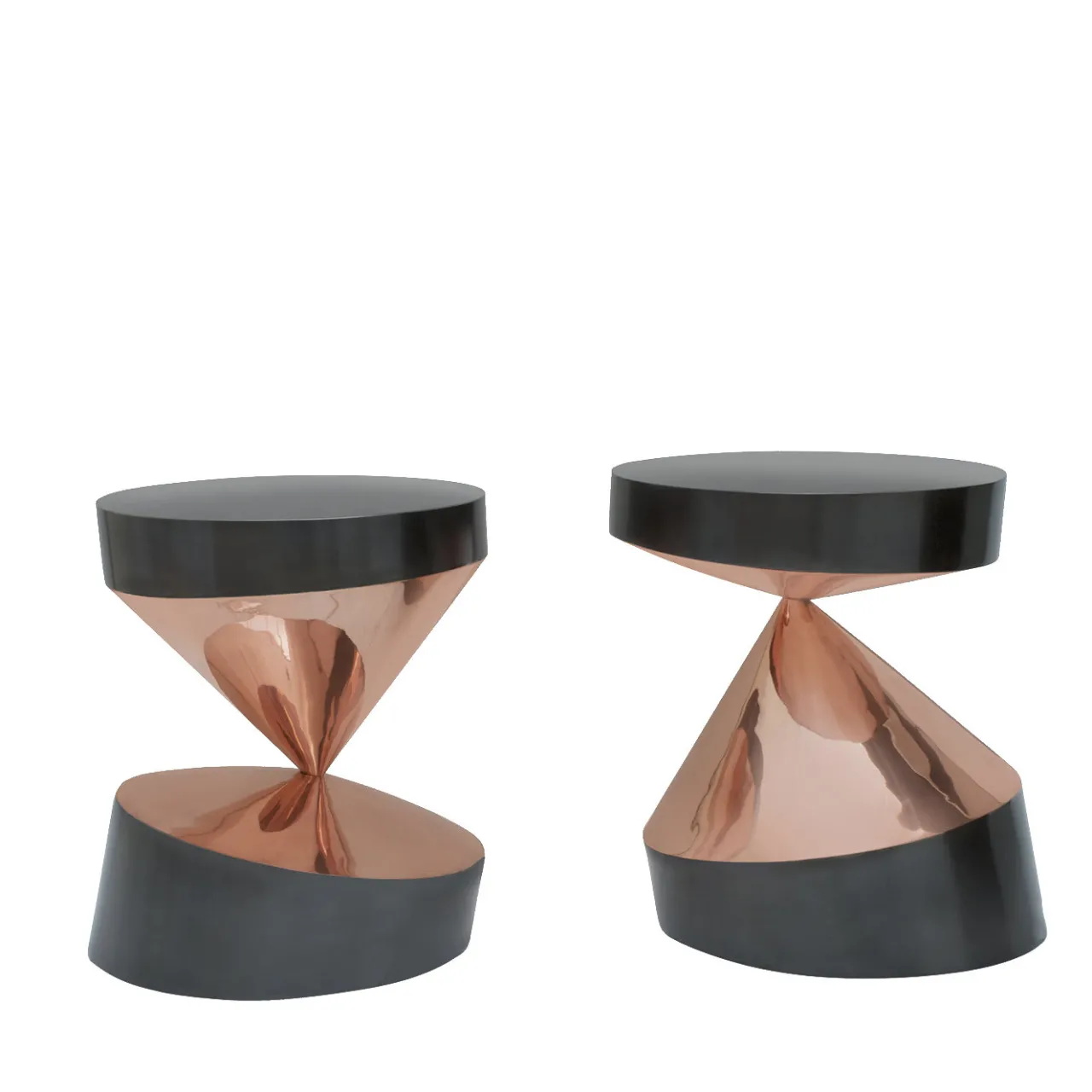 Paolo Giordano Nesting Tables<Set of Two The Whirling Twins Coffee Tables