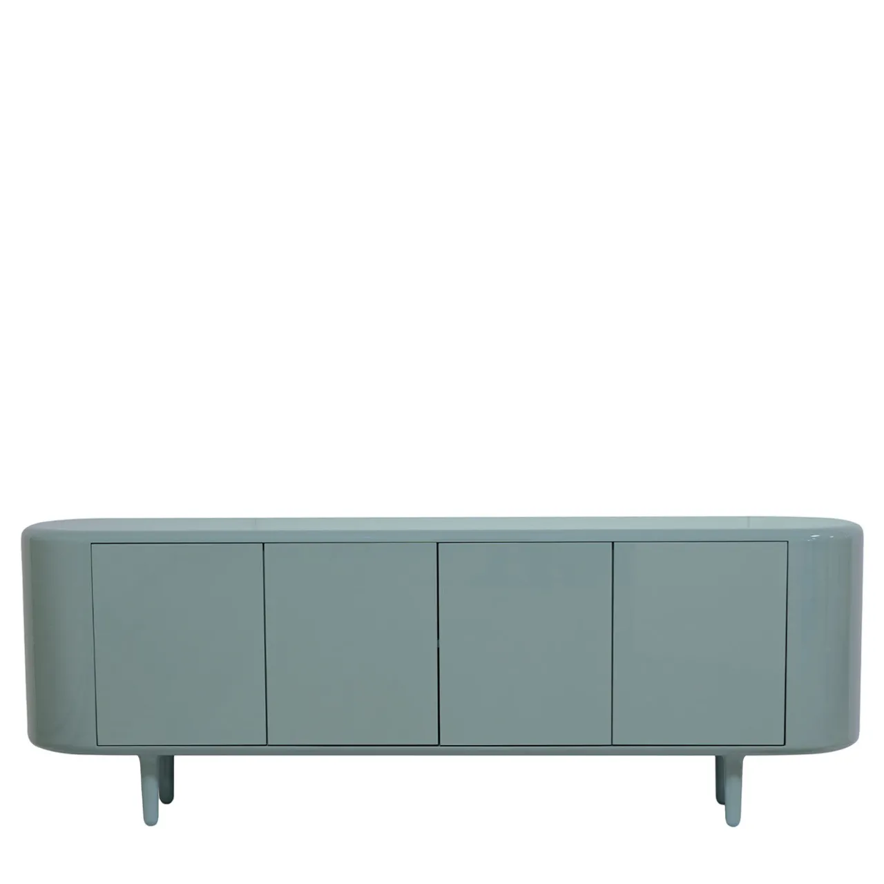 Scapin Collezioni Sideboards Buffets<Settebello Blue Cabinet by Matteo Zorzenoni