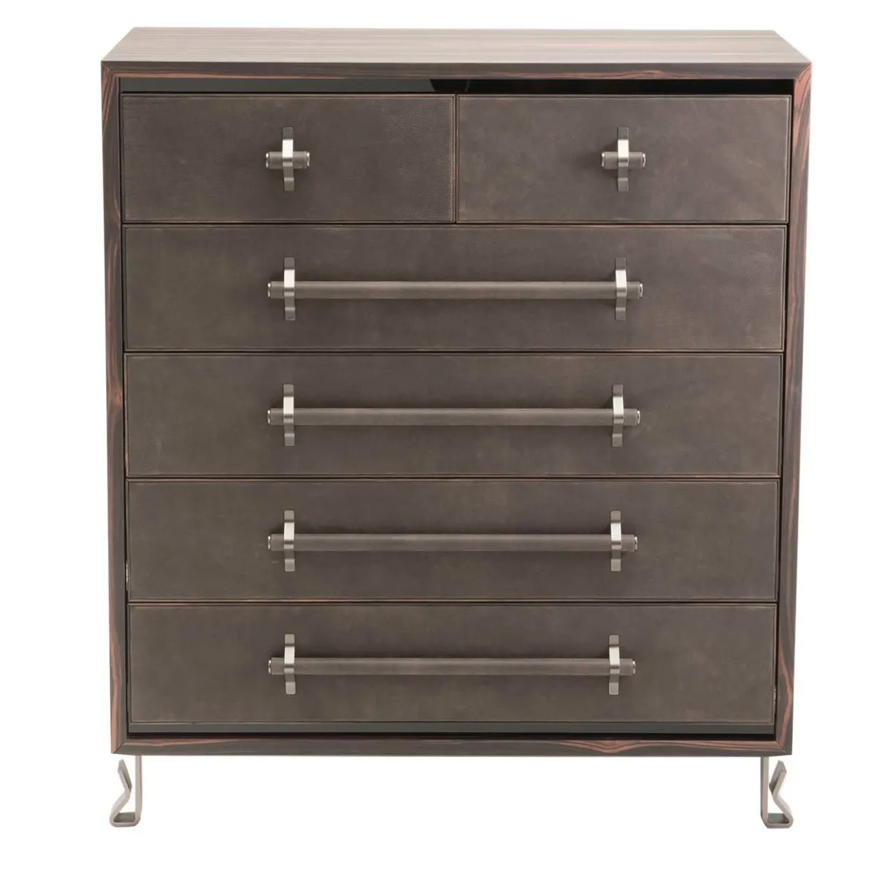 Disegnopiù Dressers<Settimo Ebony Chest of Drawers by Michael Schoeller