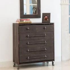 Disegnopiù Dressers<Settimo Ebony Chest of Drawers by Michael Schoeller