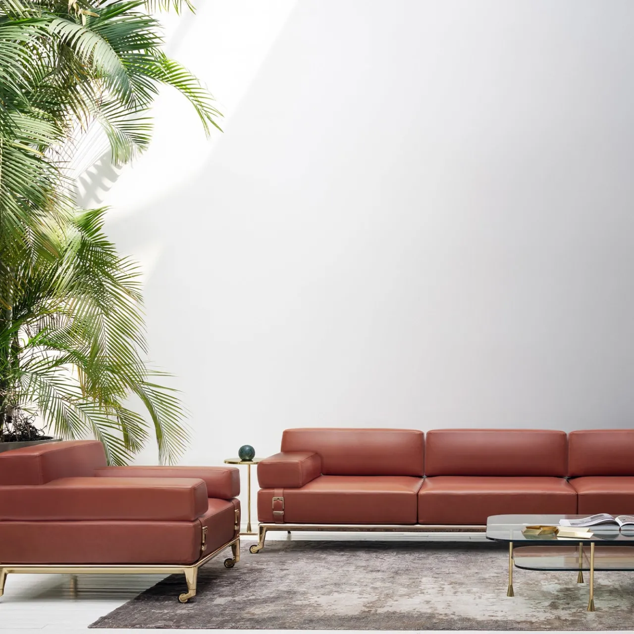 Ghidini 1961 Armchairs<Shake Orange Armchair by Stefano Giovannoni