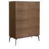 Alivar Bar Cabinets<Shake Walnut Bar Cabinet by Giuseppe Bavuso