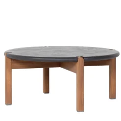 Jwana Hamdan Outdoor Coffee Tables<Shams Black Coffee Table