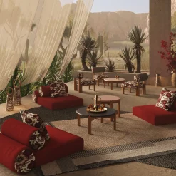 Jwana Hamdan Outdoor Coffee Tables<Shams Black Coffee Table