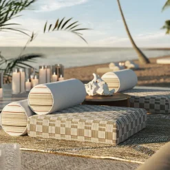 Jwana Hamdan Outdoor Coffee Tables<Shams Gold Coffee Table
