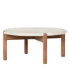 Jwana Hamdan Outdoor Coffee Tables<Shams White Coffee Table