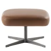 Carpanelli Ottomans & Poufs<Shape Leather Swivel Pouf