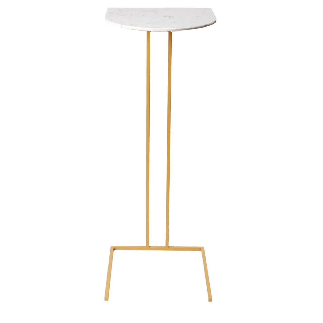 Splot Design Side Tables<Shedir Astrid White Marble Side Table