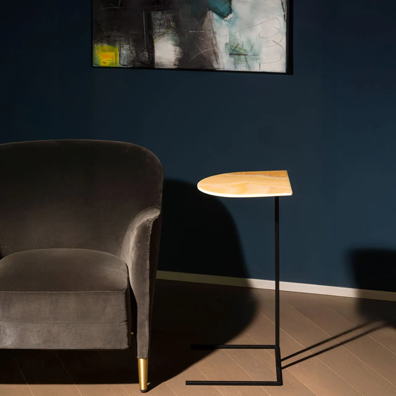 Splot Design Side Tables<Shedir Flavus Yellow Marble Side Table