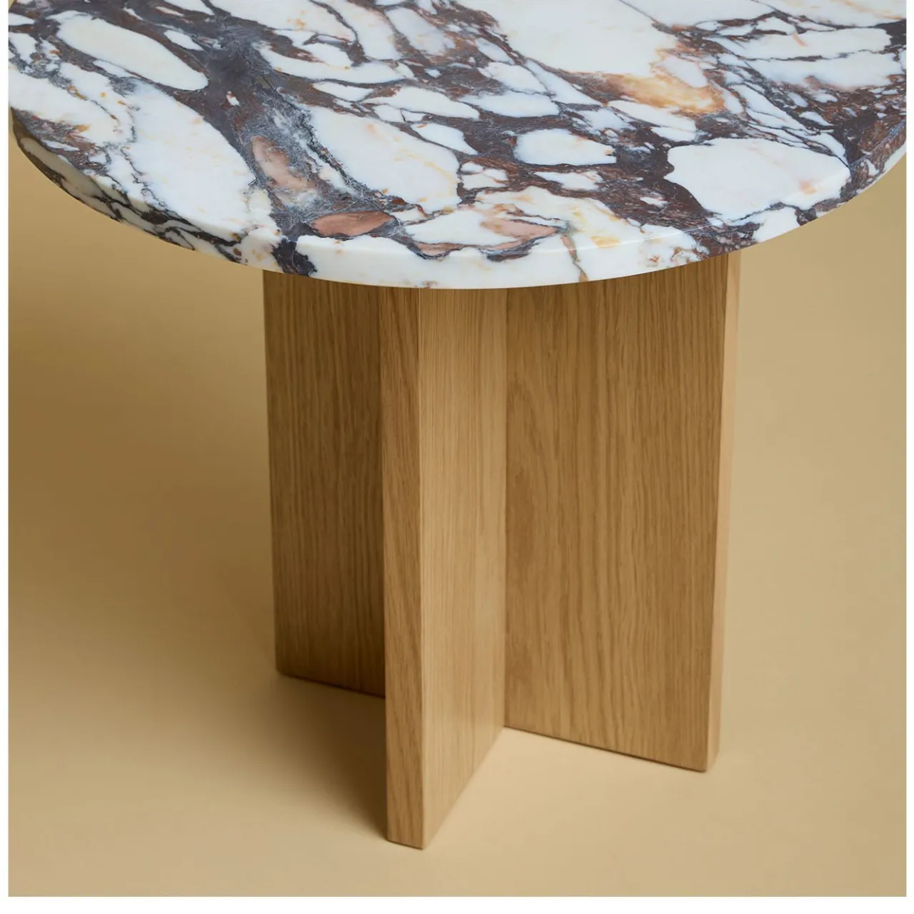 Lebanto Side Tables<Sherman Calacatta and Durmast Side Table