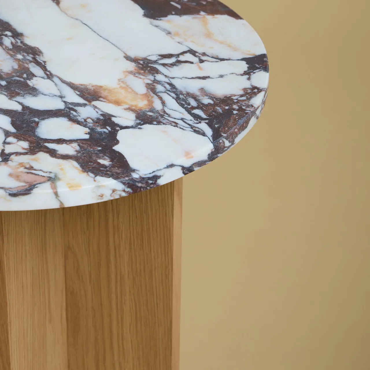 Lebanto Side Tables<Sherman Calacatta and Durmast Side Table