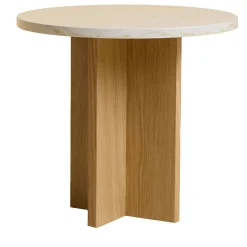Lebanto Side Tables<Sherman Side Table in Calacatta Gold Marble and Oak