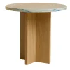 Lebanto Side Tables<Sherman Side Table in Marble Azul Macaúbas and Solid Oak