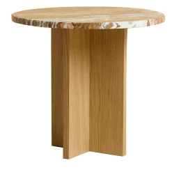 Lebanto Side Tables<Sherman Travertino and Durmast Side Table