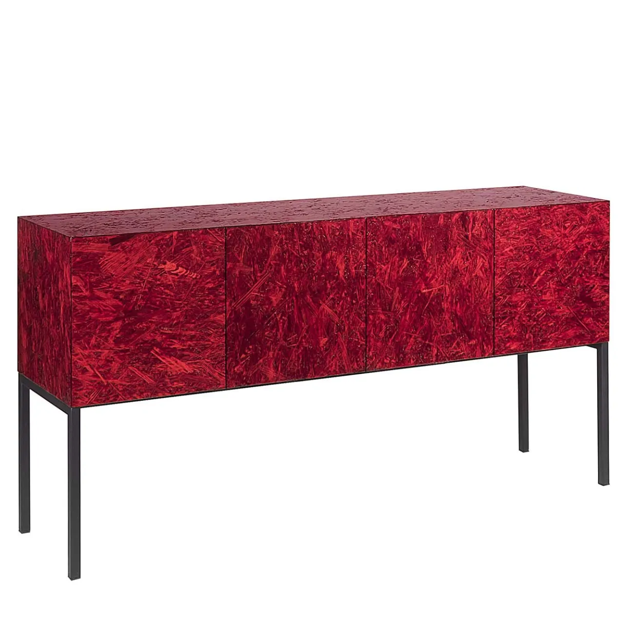 Arkof Sideboards Buffets<Sherwood Sideboard Red by Fabrizio Contaldo
