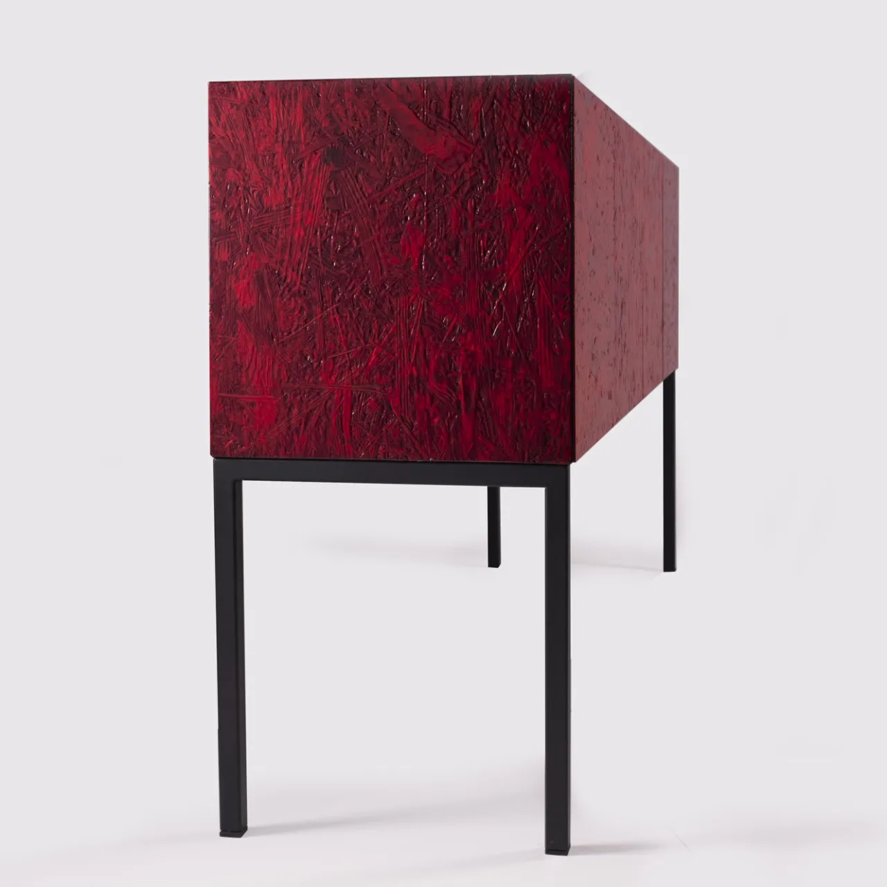 Arkof Sideboards Buffets<Sherwood Sideboard Red by Fabrizio Contaldo