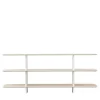 Tecno Spa Bookcases<Shift White and Durmast 3-Shelf Bookcase by Foster + Partners