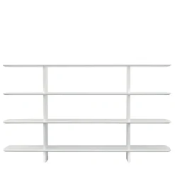 Tecno Spa Bookcases<Shift White 4-Shelf Bookcase by Foster + Partners