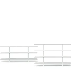 Tecno Spa Bookcases<Shift White 3-Shelf Bookcase by Foster + Partners