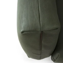 Borzalino Sofas<SHIFU Green Leather Modular Sofa