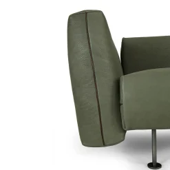 Borzalino Sofas<SHIFU Green Leather Modular Sofa